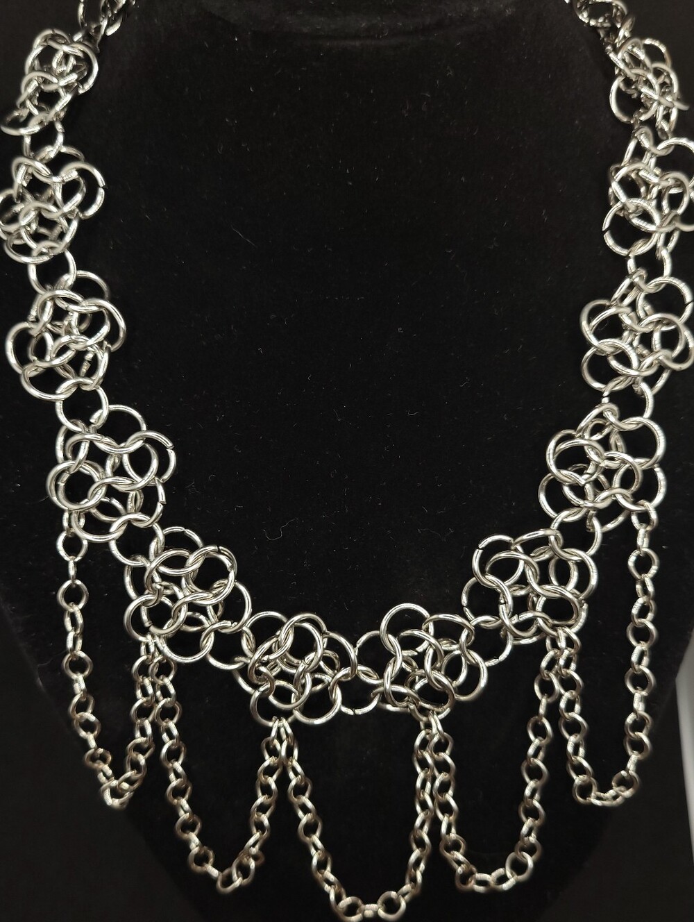 Stainless Steel Chainmail Necklace